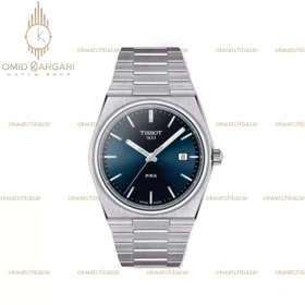 ساعت مچی تیسو پیاریکس صفحه سرمه ای مهندسی Tissot PRX