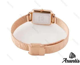 ساعت دنیل ولینگتون زنانه مستطیلی صفحه سبز w-8505