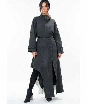 دامن پشمی پیرامید