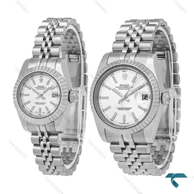 ست Rolex دیت جاست سیلور ایندکس خطی Rolex-8319-S