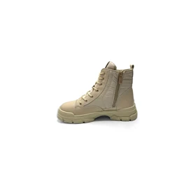 کفش نیم بوت کاپشنی زنانه مدل sneaker - 0110