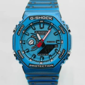 ساعت مچی مردانه جیشاک(G-Shock) 2100 مانگا انیمه رنگ آبی