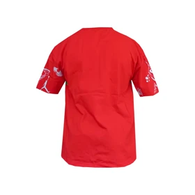 تیشرت آستین کوتاه پسرانه مدل PJ1094 رنگ قرمز