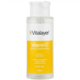 میسلار واتر ویتالیر حاوی ویتامین سی مناسب انواع پوست حجم 250ml