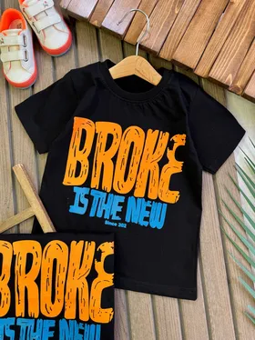 تیشرت مشکی Broke
