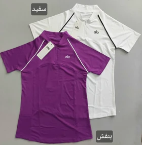 تیشرت alo مغزی دوزی نیم زیپ 42 تا 46