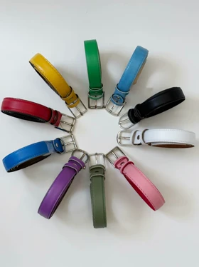 1775- کمربند دور دوخت رنگی