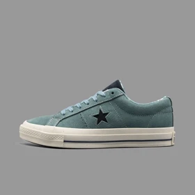 کانورس وان استار سبز آبی Converse One Star Beluga Green
