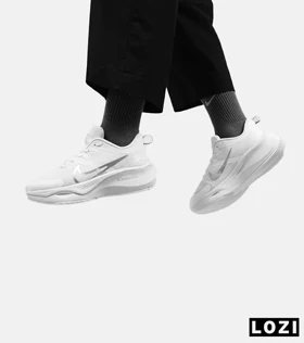 کفش کتانی مردانه و زنانه سفید NIKE zoom x smiley