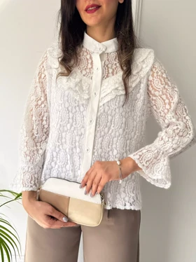 شومیز دانتل لاکچری