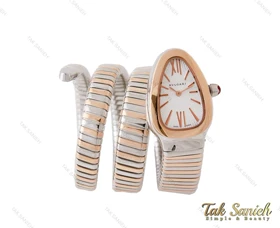 ساعت بولگاری ماری زنانه رزگلد نقره ای Bvlgari-3758-L