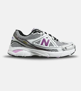 کفش کتانی مردانه و زنانه سفید مشکی بنفش NEW BALANCE 1064 V.2 مدل 6360