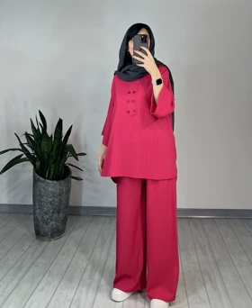 ست مانتو و شلوار هانا