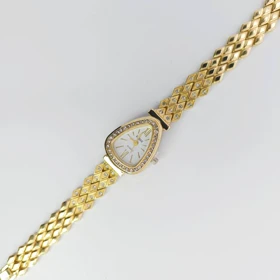 ساعت مچی زنانه مجلسی EHHE نگین‌دار با موتور کوارتز