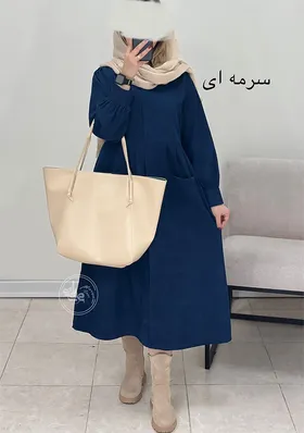 پیراهن مانتویی لیبرا