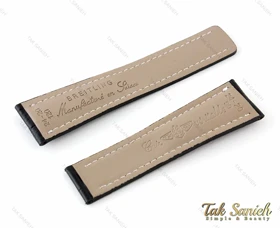 بند ساعت برایتلینگ چرمی مشکی Breitling-Strap-3338-G
