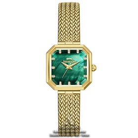 ساعت اسلازنجر صفحه سبز Slazenger SL.09.2534.3.02