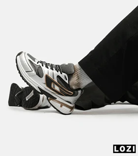 کفش کتانی بزرگپا نقره ای خاکستری مشکی DIESEL S-SERENDIPITY SPORT مدل 6921