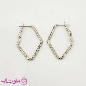 گوشواره پنج ضلعی زنانه ژوپینگ با قفل امگا