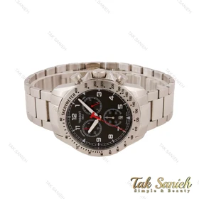 ساعت تیسوت مردانه V8 Alpine سه موتوره نقره ای مشکی Tissot-5581-G