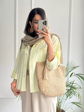 مانتو شومیزی فریال ( دارای ایراد جزئی )
