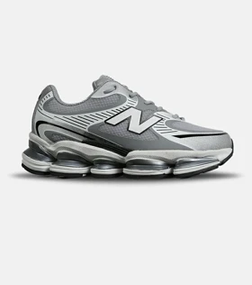 کفش کتانی مردانه و زنانه طوسی سفید New Balance ABZORB 2000 مدل 8008