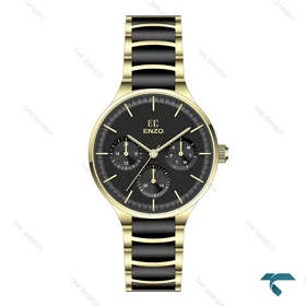 ساعت انزو EC-2188GBG مردانه سه موتوره طلایی مشکی Enzo-8151-G