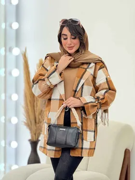 پالتو چهارخونه فرشته