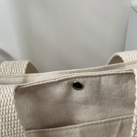 توت بگ کرمی طرح kind ساک پارچه ای سایز اسمال