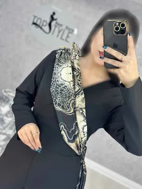 اورال با شال حریر : 8682