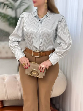 شومیز کرواتی مدل نسیم کد 50201