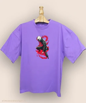 تیشرت لش مردانه و زنانه طرح توکیو غول شخصیت کانکی کد 956