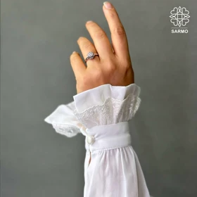 ساق دست رز سفید