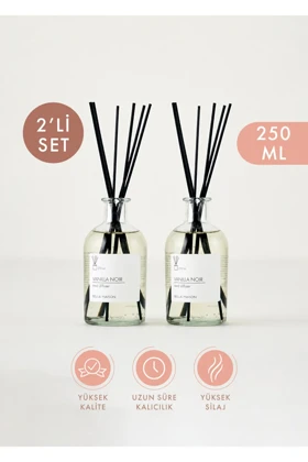 خوشبوکننده اتاق چوب‌دار Bella Maison مدل Vanilla Noir