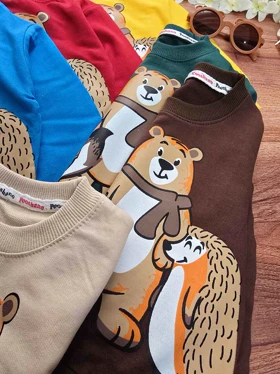 بلوز شلوار بچگانه حیوانات