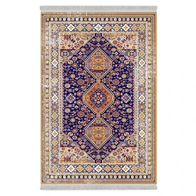 فرشینه از جنس پارچه هازان مخمل ترک طرح سنتی و مدرن برند دفه کد DAMG706