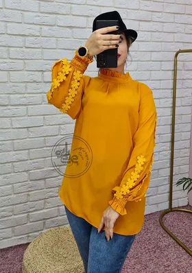 شومیز آستین شکوفه