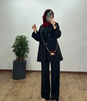 مانتو مجلسی سوزندوزی ستاک