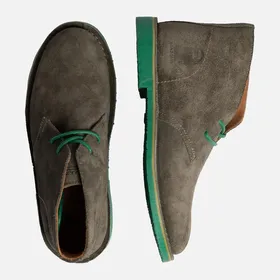 سافاری تنباکو سبز جیر دور سبز - Safari Veldskoen C Design Tobacco Leaves/Green S Green Line