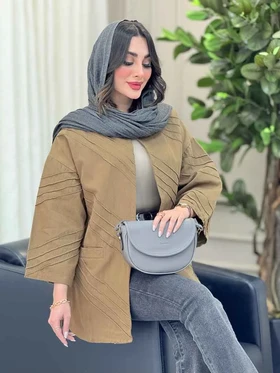 مانتو برش‌دار بغل چاک