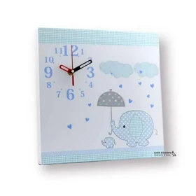 ست چهارتیکه لوستر طرح فیل آبی KIMKIM