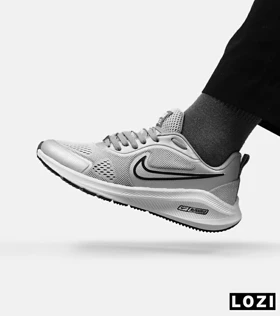 کفش کتانی مردانه و زنانه طوسی نایک NIKE PEGASUS V10