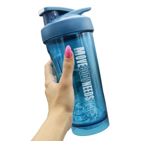 شیکر ورزشی یک تیکه موو بادی مدل Body Needs ظرفیت 0.6 لیتر