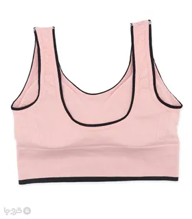 ست شورت و نیم‌تنه کاپ‌دار کبریتی طرح Sport Bra کد 6759