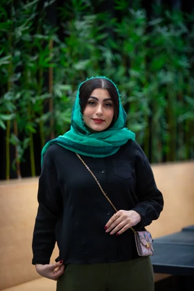 مانتو لینن پنبه شومیزی شایلی