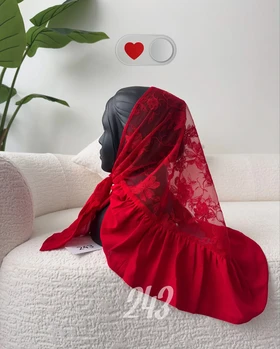 مینی اسکارف گلدوزی