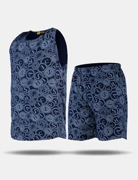 ست رکابی و شلوارک مردانه Versace