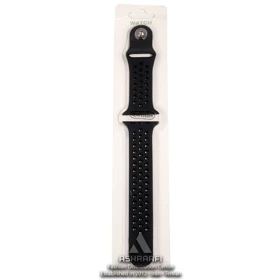 بند سیلیکونی مشکی ساعت هوشمند Smart Watch Strap K1
