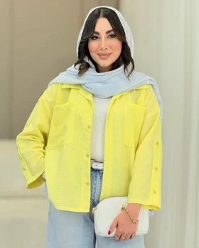 شومیز آستین دکمه