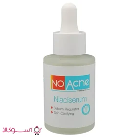 سرم پوست نو آکنه مدل نیاسینامید niaciserum حجم 30 میل